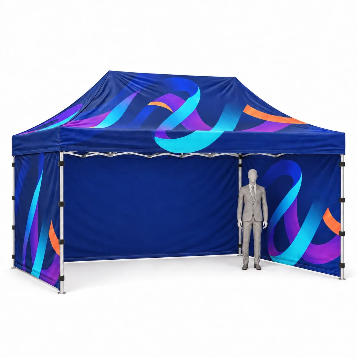 Event-Werbezelt 3 x 4,5m mit Druck